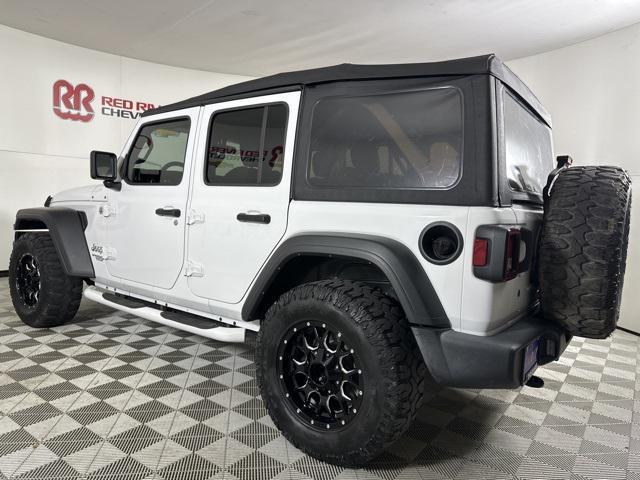 used 2019 Jeep Wrangler Unlimited car, priced at $27,368