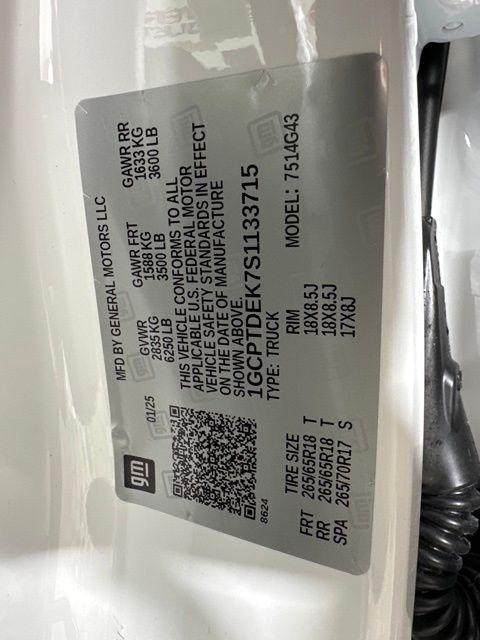 new 2025 Chevrolet Colorado car, priced at $46,320