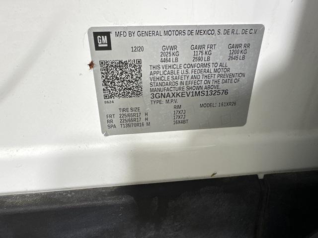 used 2021 Chevrolet Equinox car, priced at $18,823