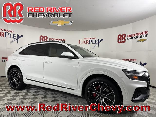 used 2020 Audi Q8 car, priced at $35,782