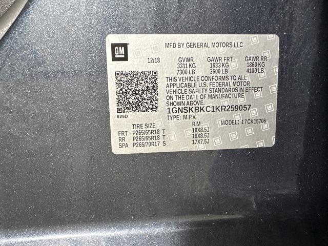 used 2019 Chevrolet Tahoe car, priced at $32,447