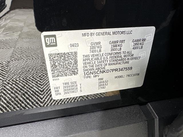 used 2023 Chevrolet Tahoe car, priced at $43,360