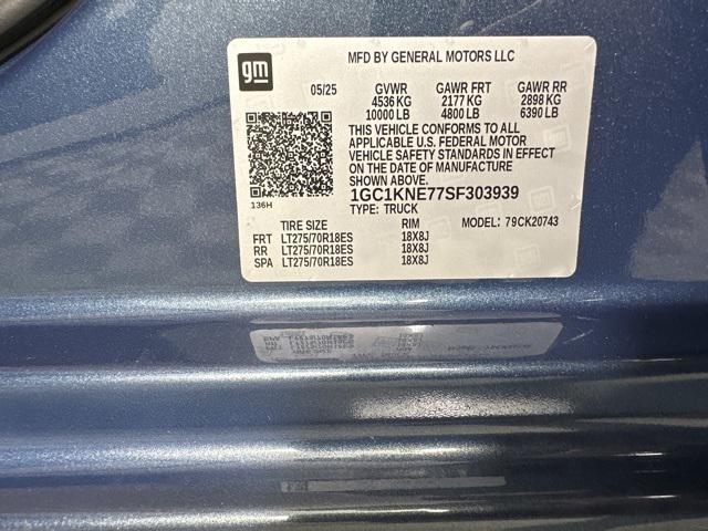 new 2025 Chevrolet Silverado 2500 car, priced at $63,645