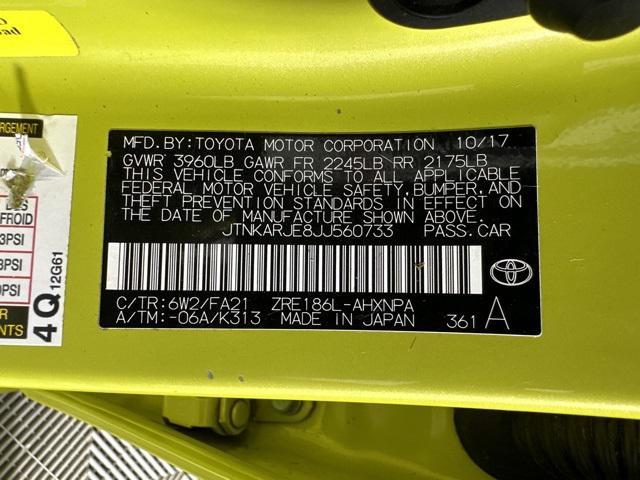 used 2018 Toyota Corolla iM car, priced at $15,262