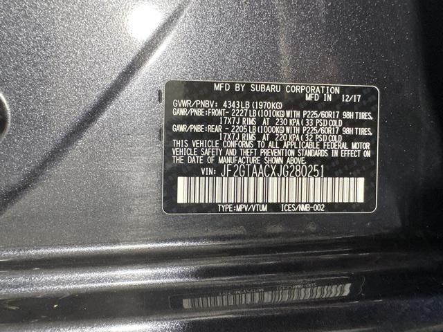 used 2018 Subaru Crosstrek car, priced at $14,092
