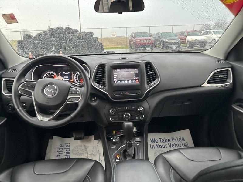 used 2019 Jeep Cherokee car, priced at $16,389