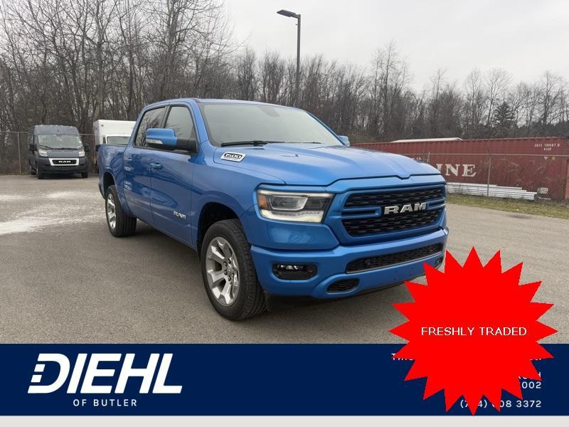 used 2022 Ram 1500 car, priced at $39,887