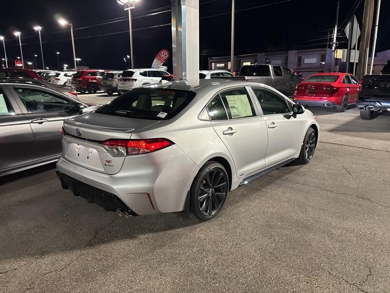 new 2025 Toyota Corolla Hybrid car, priced at $29,646