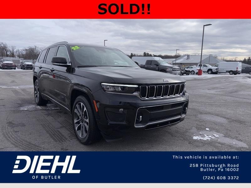 used 2022 Jeep Grand Cherokee L car, priced at $39,568