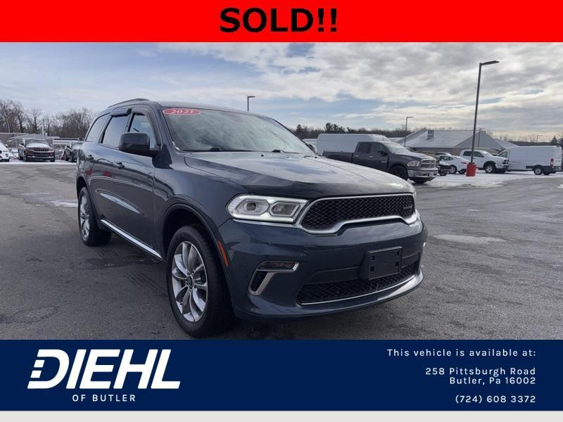 used 2021 Dodge Durango car, priced at $27,735