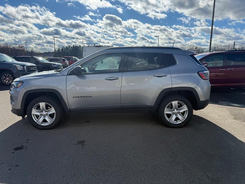 used 2022 Jeep Compass car, priced at $22,371