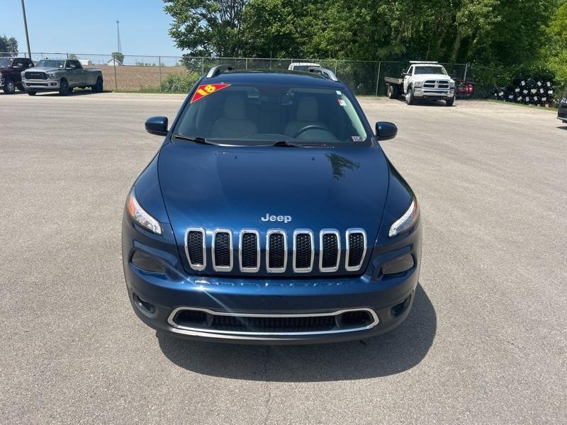 used 2018 Jeep Cherokee car, priced at $19,971
