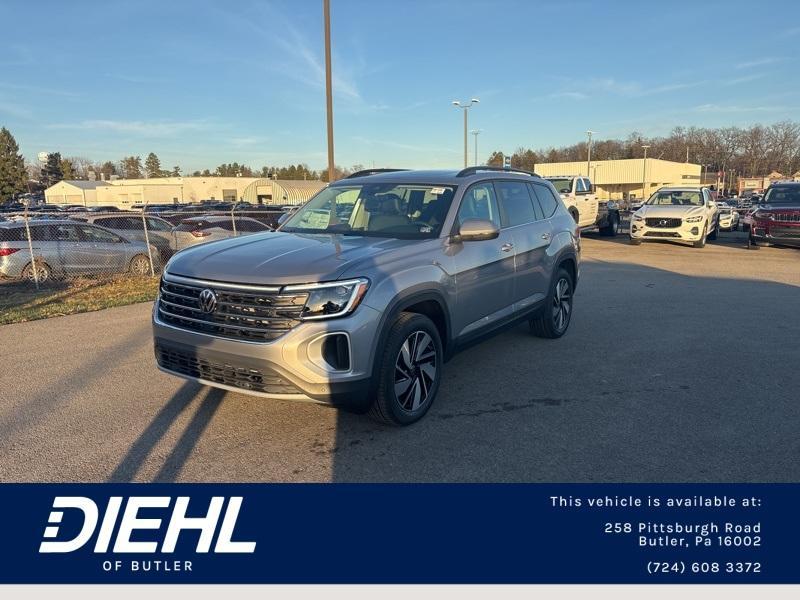 new 2025 Volkswagen Atlas car, priced at $44,999