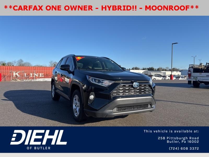 used 2019 Toyota RAV4 Hybrid car, priced at $24,471