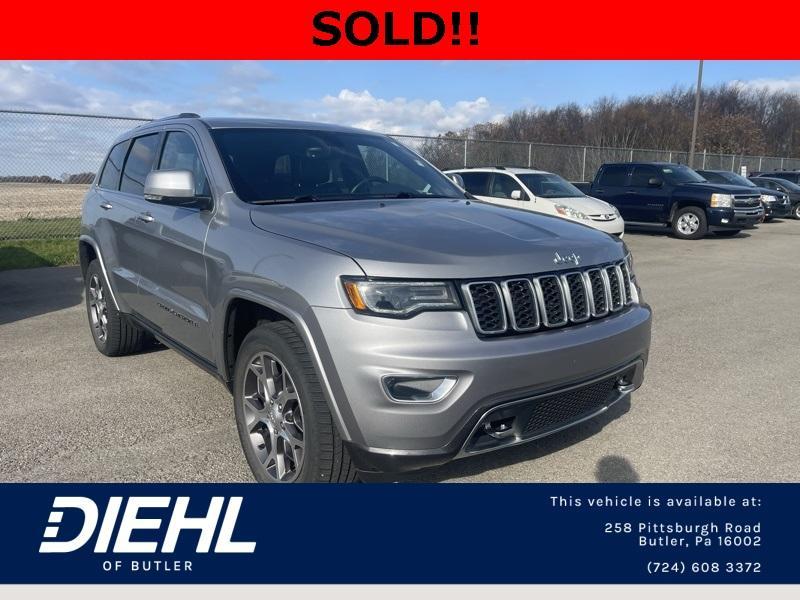 used 2018 Jeep Grand Cherokee car, priced at $21,371