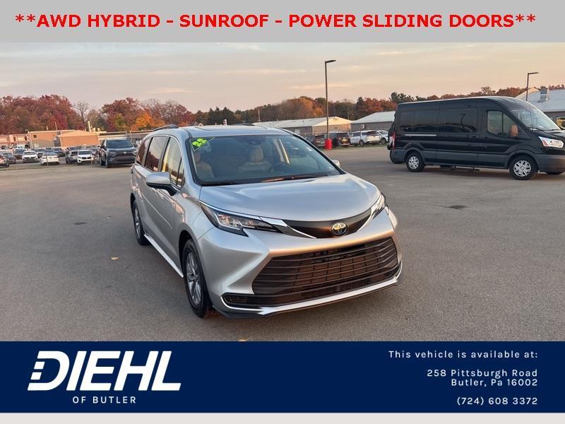 used 2022 Toyota Sienna car, priced at $37,390