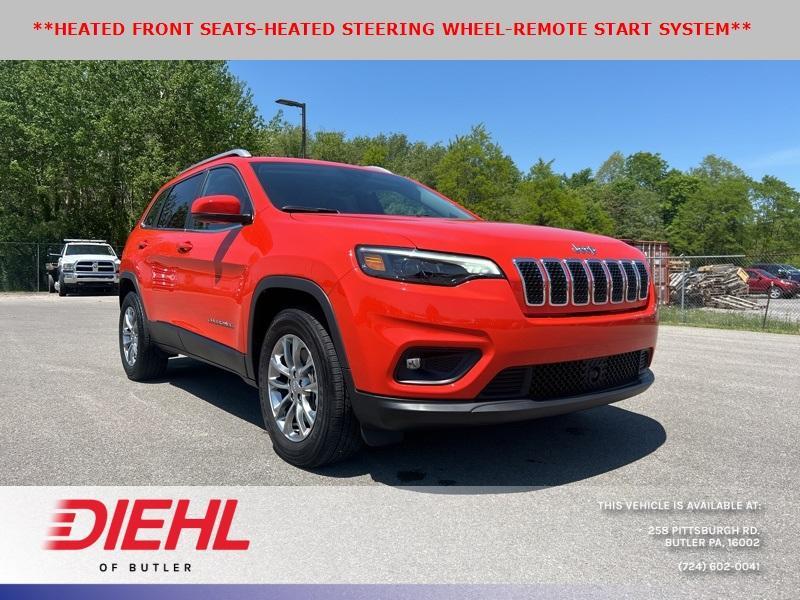 used 2021 Jeep Cherokee car, priced at $26,971