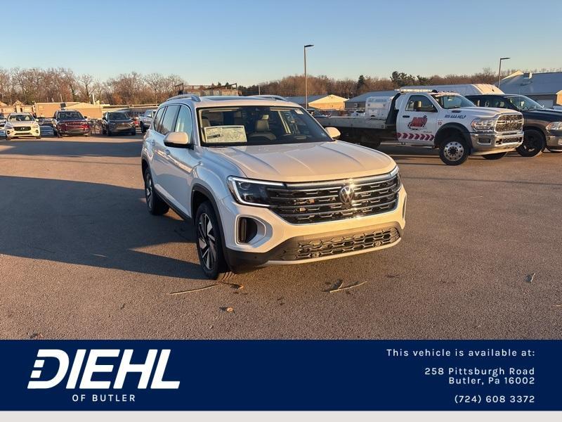 new 2025 Volkswagen Atlas car, priced at $48,499