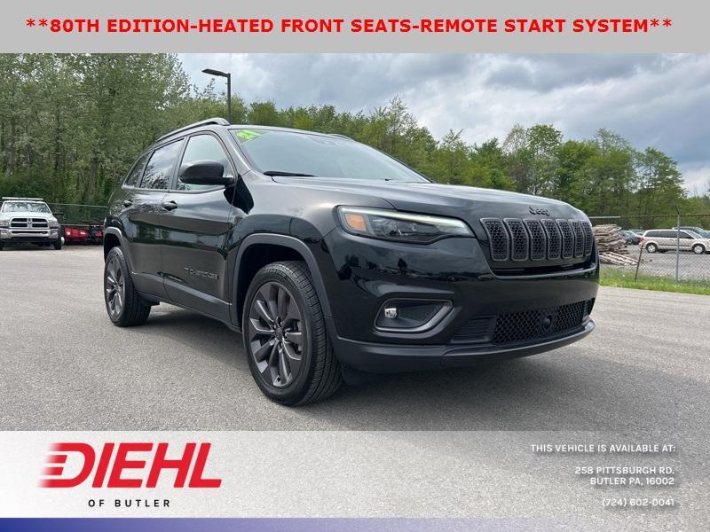 used 2021 Jeep Cherokee car, priced at $24,971