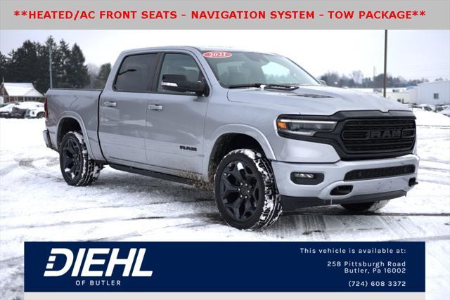 used 2021 Ram 1500 car, priced at $37,071