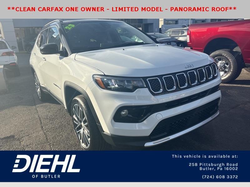 used 2023 Jeep Compass car, priced at $27,271