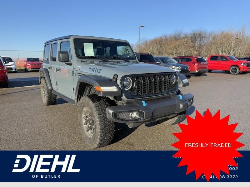 used 2024 Jeep Wrangler 4xe car, priced at $39,587