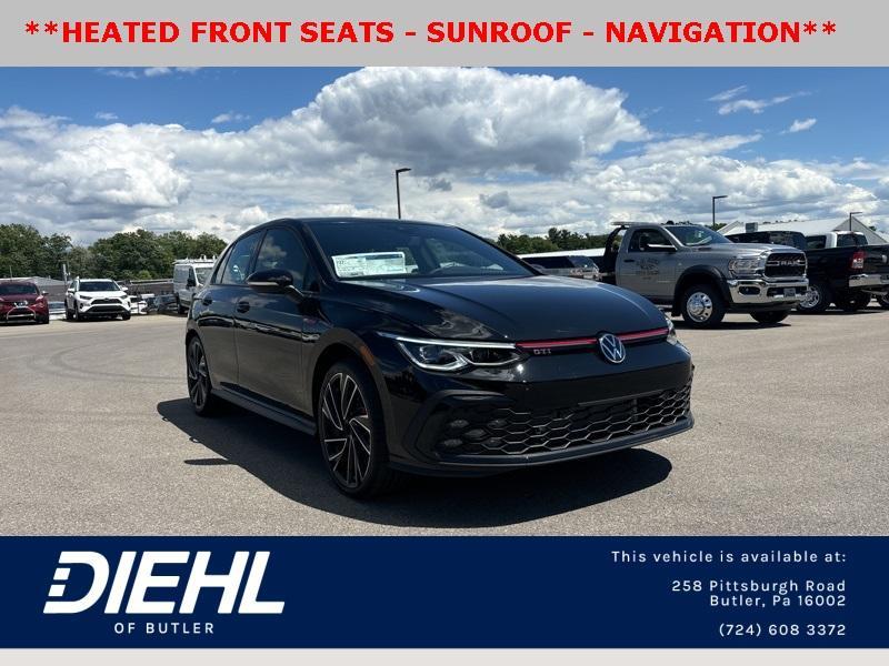 new 2024 Volkswagen Golf GTI car, priced at $37,999