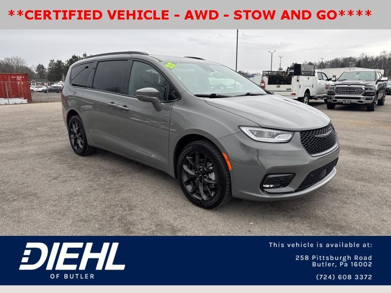 used 2022 Chrysler Pacifica car, priced at $36,987