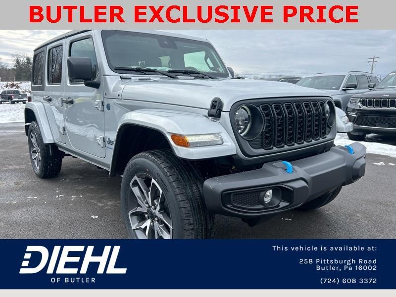 new 2024 Jeep Wrangler 4xe car, priced at $42,467