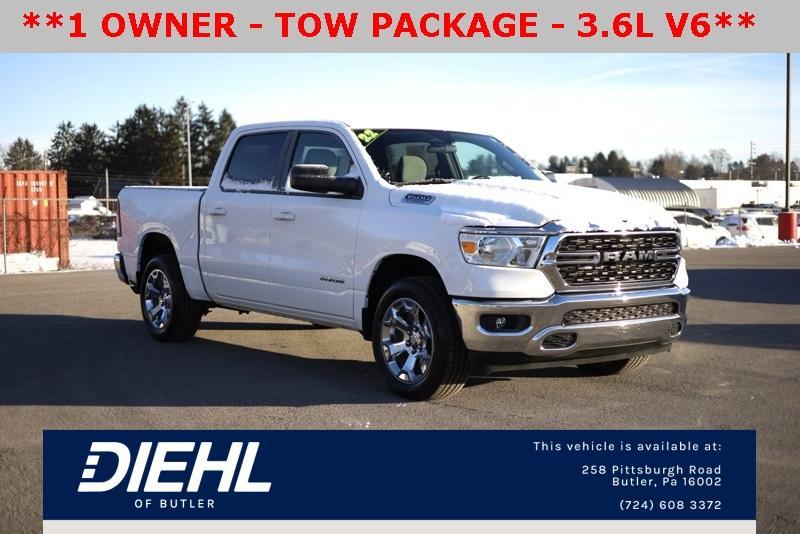 used 2022 Ram 1500 car, priced at $34,387