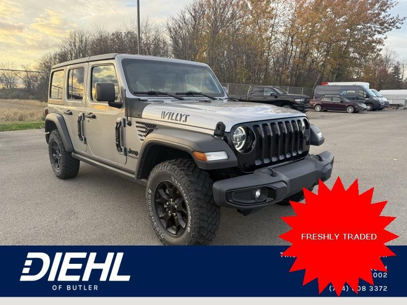 used 2020 Jeep Wrangler Unlimited car, priced at $29,851