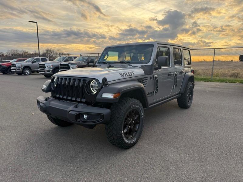 used 2020 Jeep Wrangler Unlimited car, priced at $29,851