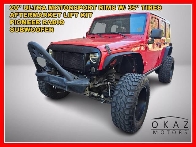 used 2010 Jeep Wrangler Unlimited car, priced at $14,995