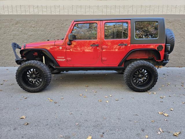 used 2010 Jeep Wrangler Unlimited car, priced at $14,995