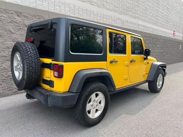 used 2011 Jeep Wrangler Unlimited car, priced at $18,995