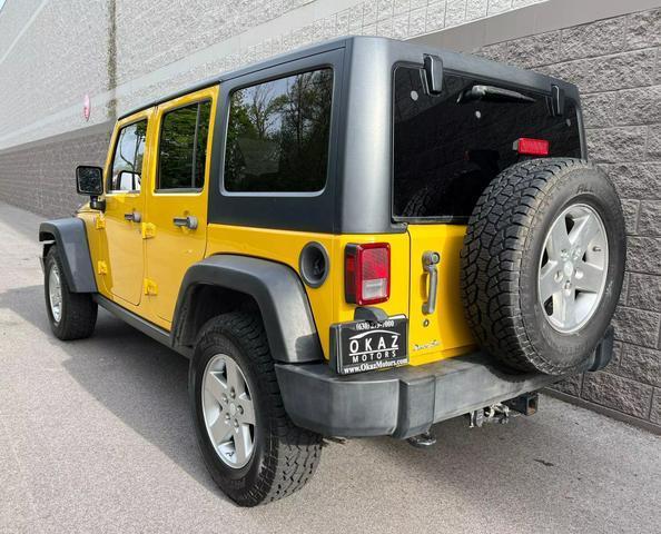 used 2011 Jeep Wrangler Unlimited car, priced at $18,995