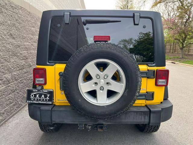 used 2011 Jeep Wrangler Unlimited car, priced at $18,995