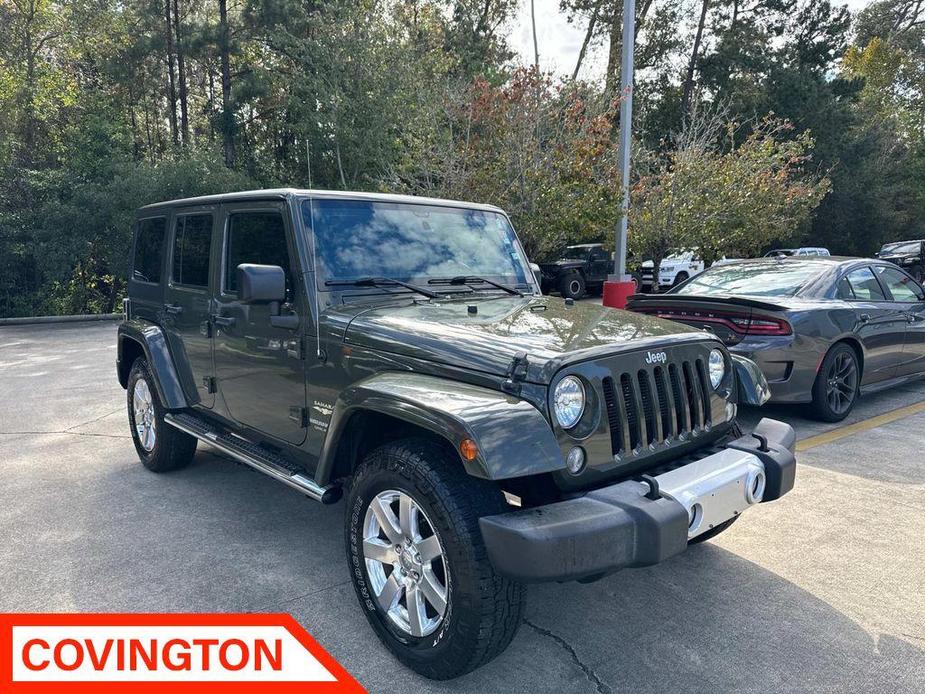 used 2015 Jeep Wrangler Unlimited car, priced at $21,478