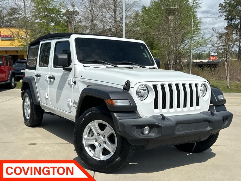 used 2021 Jeep Wrangler Unlimited car, priced at $35,095