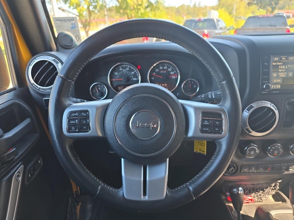 used 2014 Jeep Wrangler Unlimited car, priced at $17,995