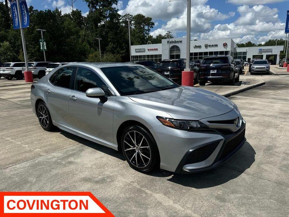 used 2021 Toyota Camry car, priced at $21,295