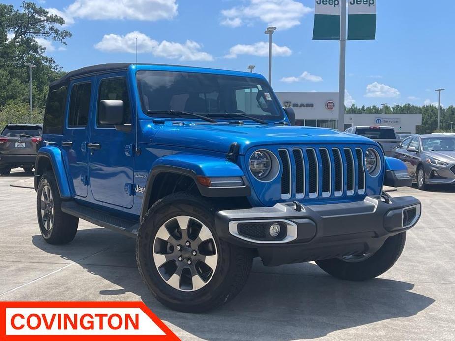 used 2022 Jeep Wrangler Unlimited car, priced at $41,295