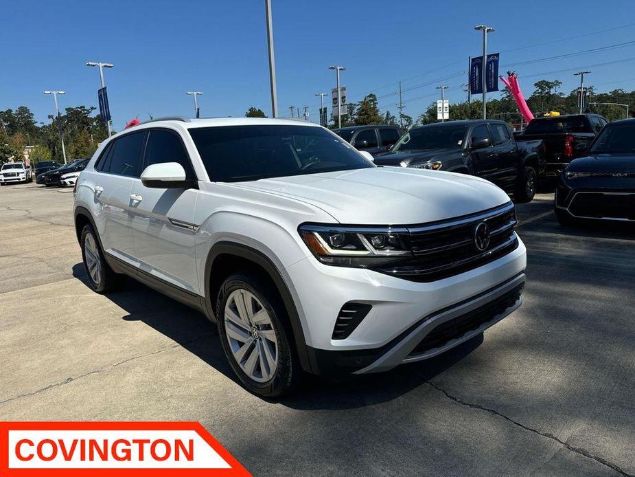 used 2022 Volkswagen Atlas Cross Sport car, priced at $28,575