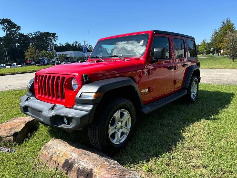 used 2020 Jeep Wrangler Unlimited car, priced at $28,420