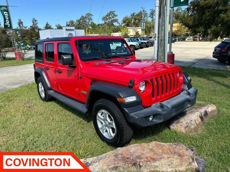 used 2020 Jeep Wrangler Unlimited car, priced at $29,755