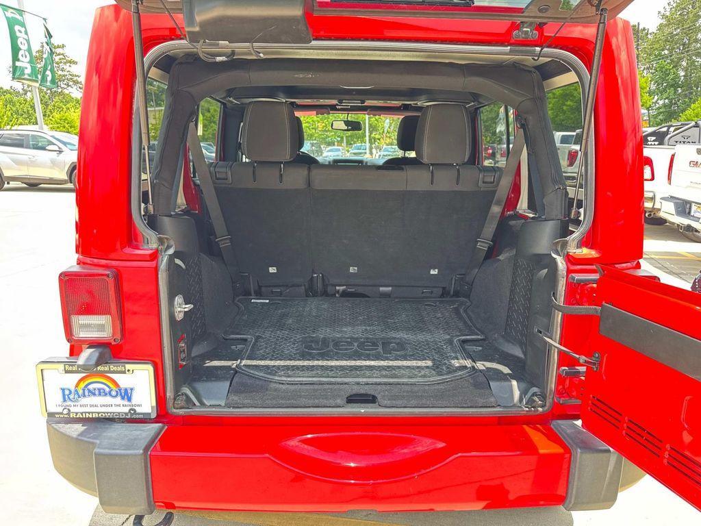 used 2018 Jeep Wrangler JK Unlimited car, priced at $21,995