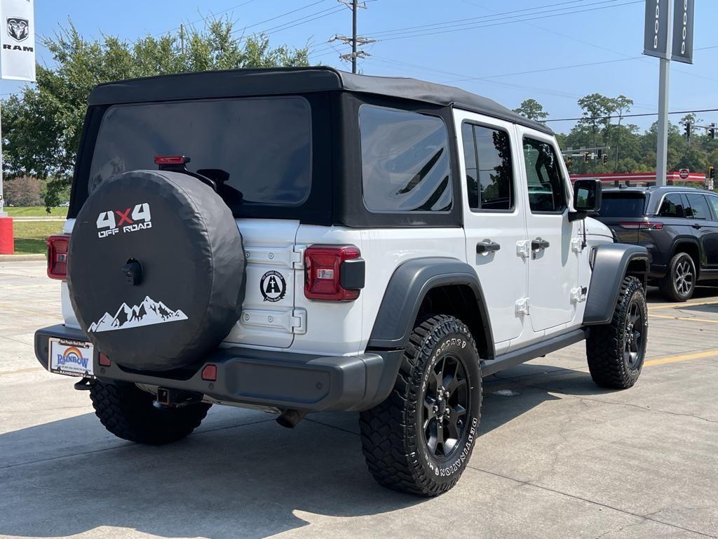 used 2020 Jeep Wrangler Unlimited car, priced at $29,315