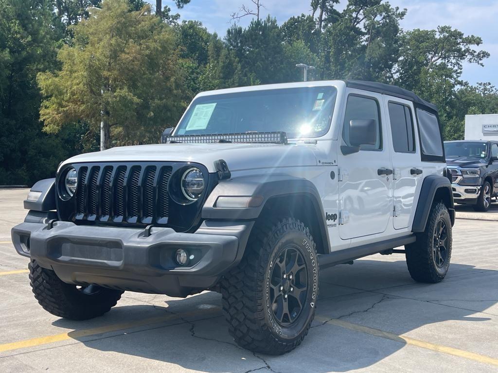 used 2020 Jeep Wrangler Unlimited car, priced at $29,315