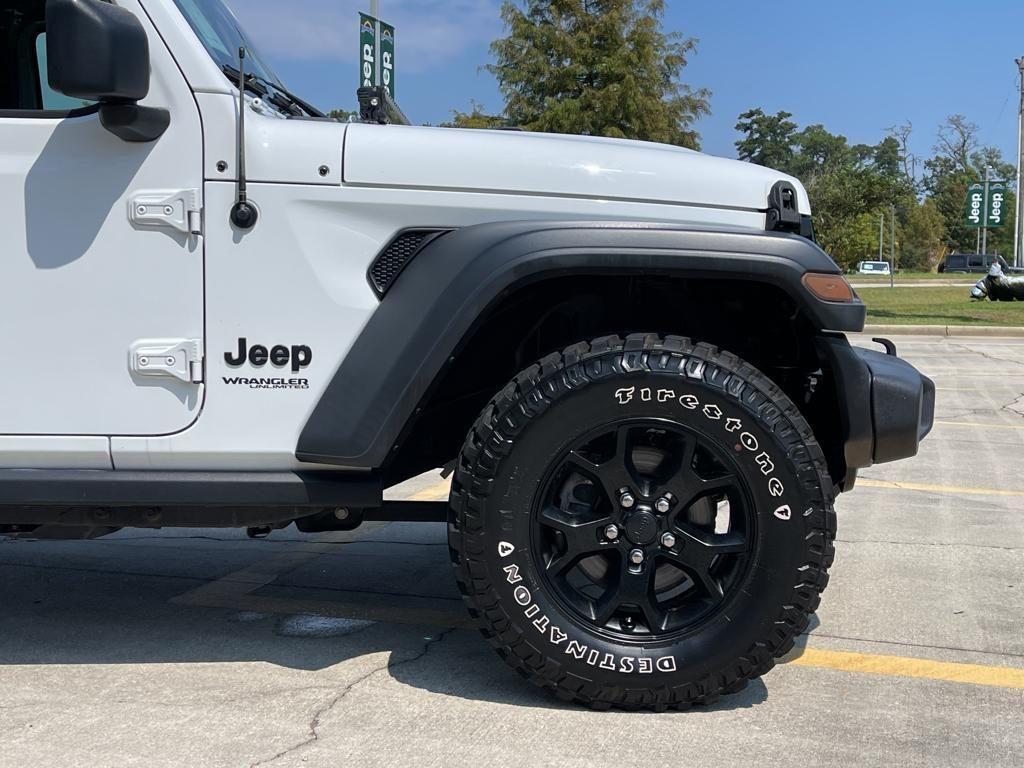 used 2020 Jeep Wrangler Unlimited car, priced at $29,315