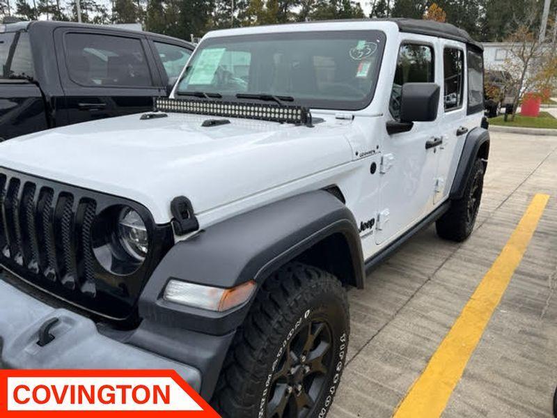 used 2020 Jeep Wrangler Unlimited car, priced at $29,955